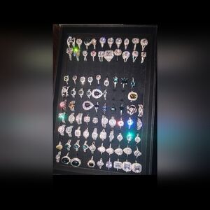 Dazzling Silver and Gold Women's Ring Collection